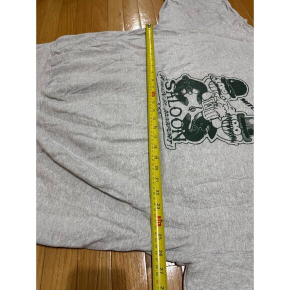 Vintage Lee Ultraweight Sweatshirt 3XL Mitch’s Saloon Brockport Graphic Gray - Picture 9 of 10